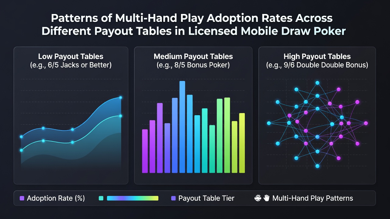 Analyse der Handfrequenzen und Adoptionskurven in lizenzierten Draw-Poker-Umgebungen