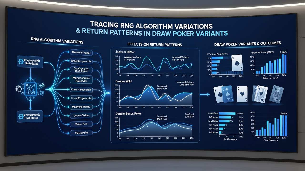 Analyse von Rückgabemustern und RNG-Effekten bei Draw-Poker-Varianten